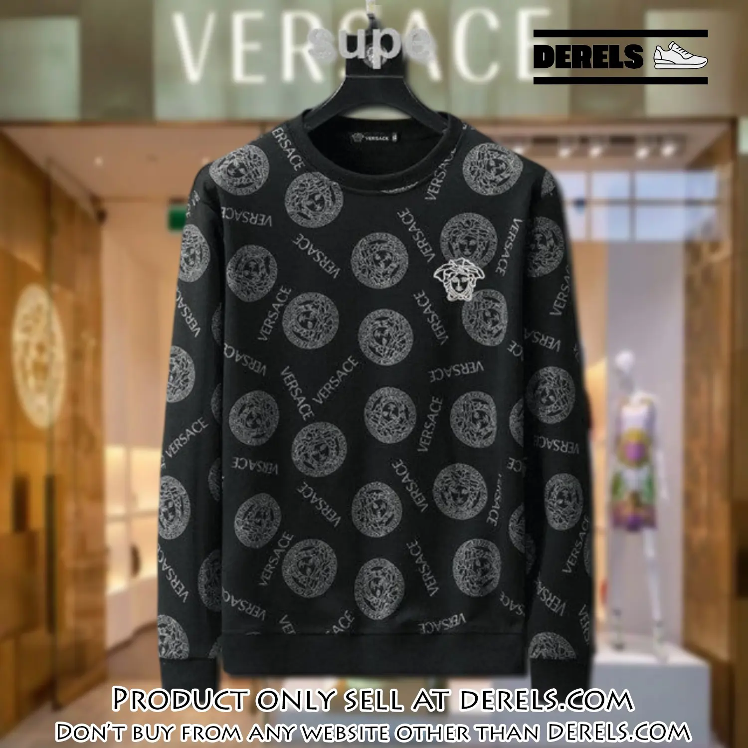 Versace luxury ugly sweater for winter lzu1412 dr3002086